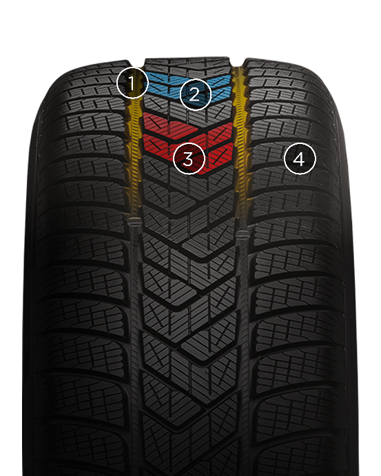 Купить Зимние шины Pirelli Scorpion Winter 255/55R18 109H * XL, цены в ...